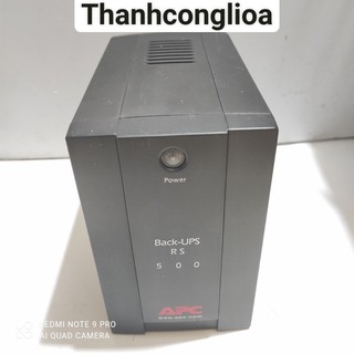 Bộ lưu điên apc 500va; ups apc 500va cũ không ắc quy main mạch zin nguyên bản, chạy không ngắt