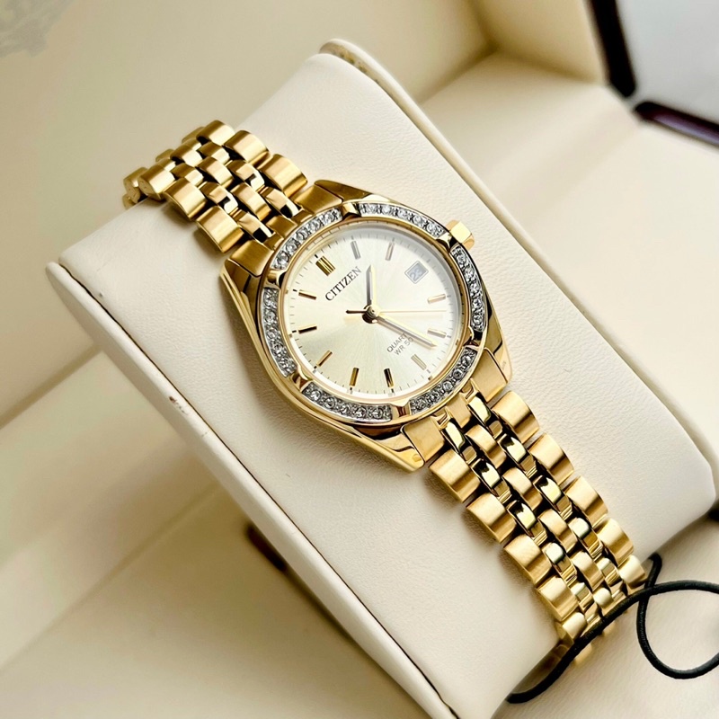 Đồng hồ đôi dây thép Citizen NH8352-53P Và EU6062-50P