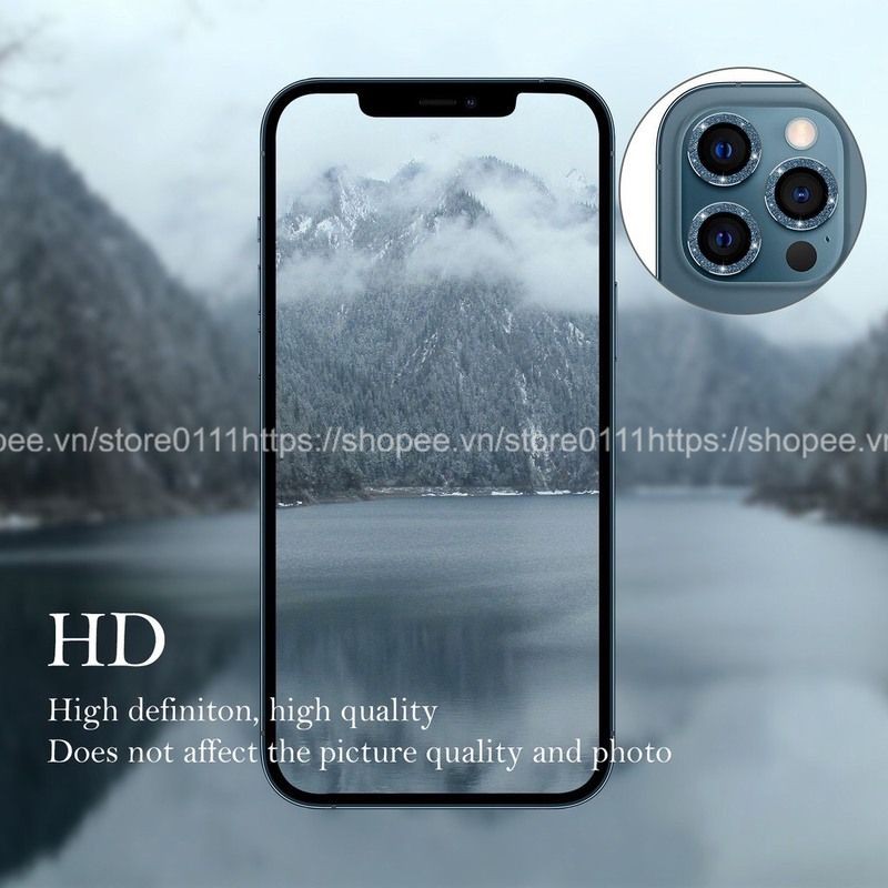 [ CÓ IPHONE 12 ] Viền bảo vệ camera iphone kiêm kính cường lực camera iphone 11/11promax /iphone 12/ iphone 12promax | BigBuy360 - bigbuy360.vn