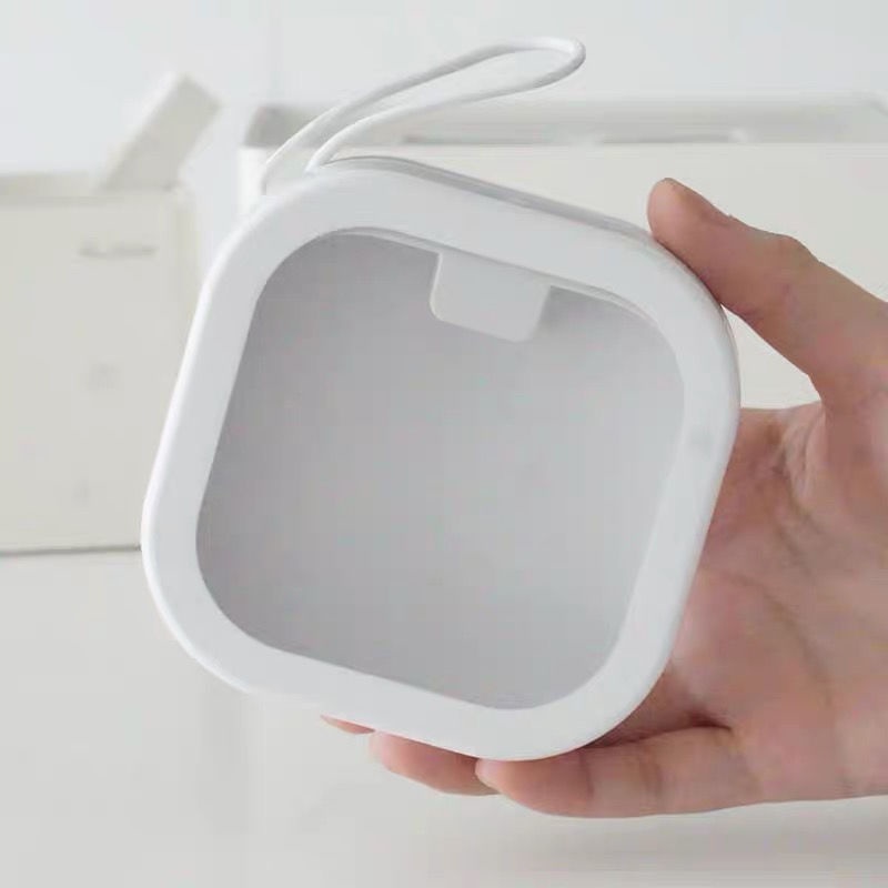 Hộp lưu trữ mảnh vỡ xoay trong suốt đa chức năng