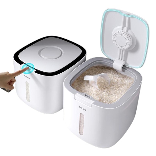 [Hũ Gạo Huyền Thoại] Thùng Đựng Gạo ECoCo Thông Minh Chống Ẩm Móc Chính Hãng 5kg/10kg