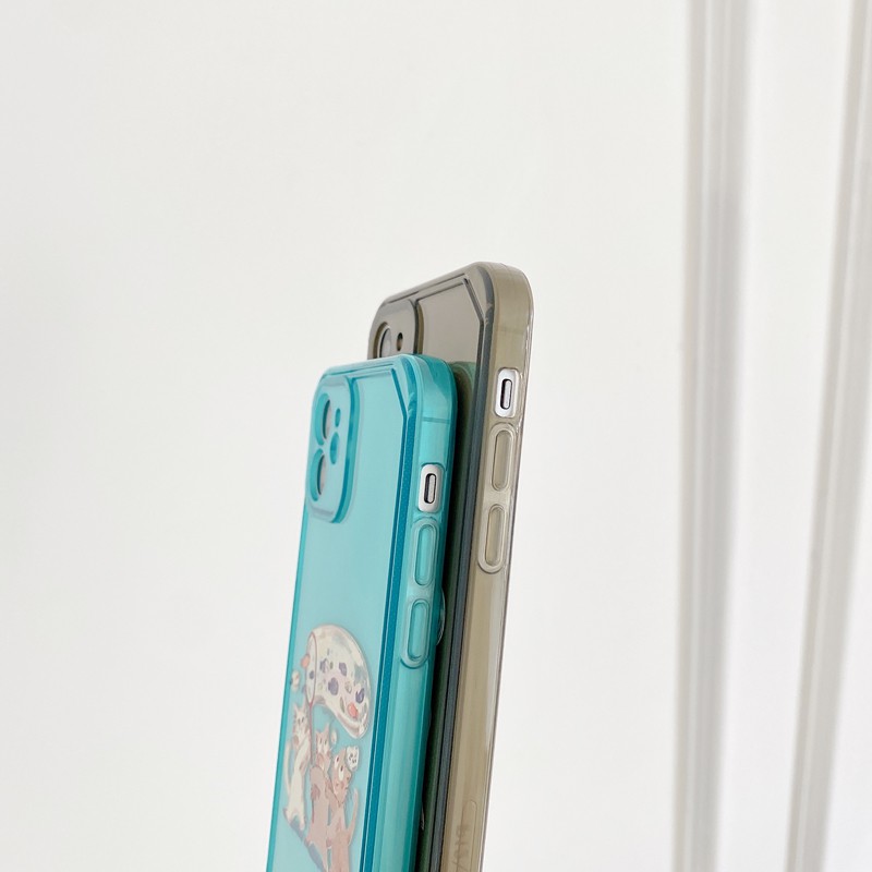 Three Cats TPU Phone Case For Iphone 12 11 Pro Max Xs Max Xr X 7 8 Plus 12Mini Cover | BigBuy360 - bigbuy360.vn
