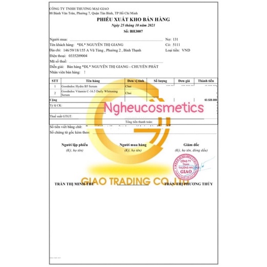 Serum Goodndoc Vitamin C 16.5 Mờ Nám Sáng Da Chống Lão Hoá 30ml