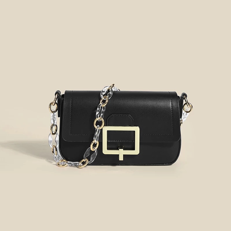 Túi xách nữ đẹp LOLI 88 túi đeo chéo đeo vai kẹp nách nữ công sở phối dây xích phong cách hàn quốc cao cấp TX71