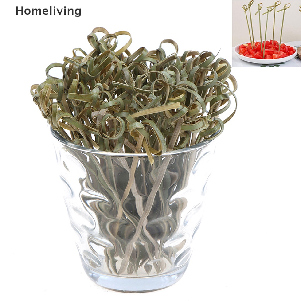 Set 100 Xiên Tre Ăn Trái Cây / Cocktail Tiện Dụng