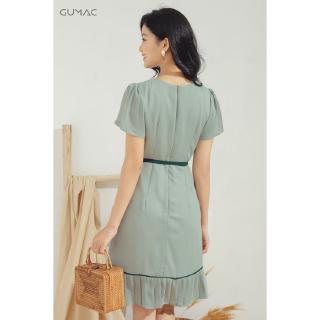 Đầm suông bèo buột dây DA623 GUMAC