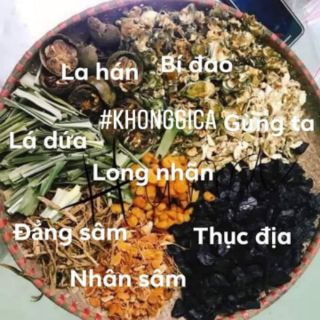 Combo 30set trà sâm bí đao la hán