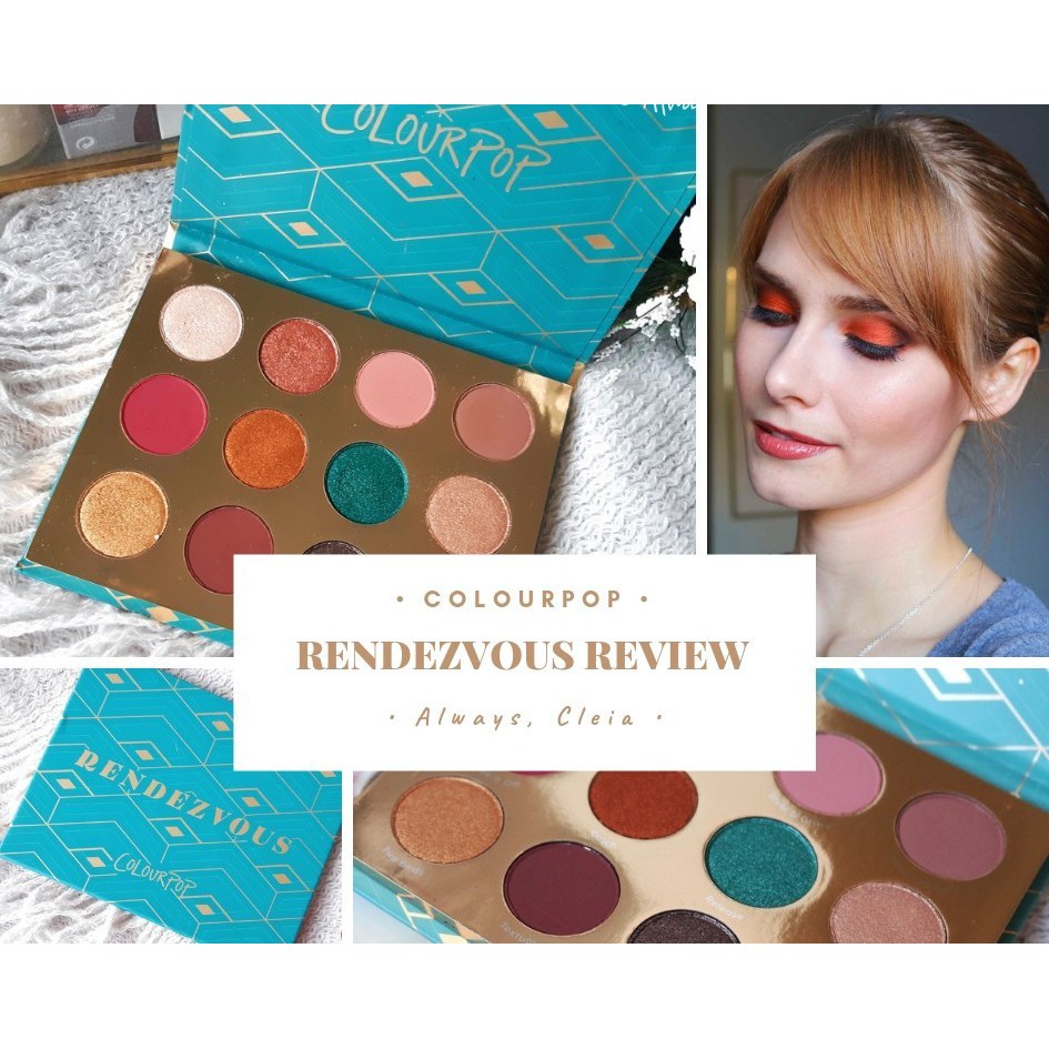 BẢNG MẮT COLOURPOP RENDEZVOUS EYESHADOW PALETTE