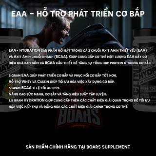 NUTREX EAA+ HYDRATION - BỔ SUNG EAA VÀ BCAA DÙNG TRONG TẬP, PHỤC HỒI PHÁT TRIỂN CƠ BẮP - 30 SERVINGS