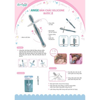 Bàn chải silicone cho bé Hàn Quốc