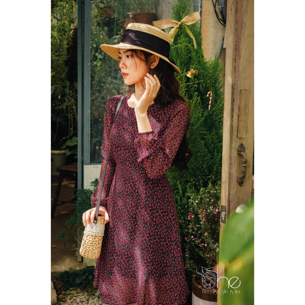 Sarah Dress- Đầm tay dài đuôi cá- SDX70 | BigBuy360 - bigbuy360.vn