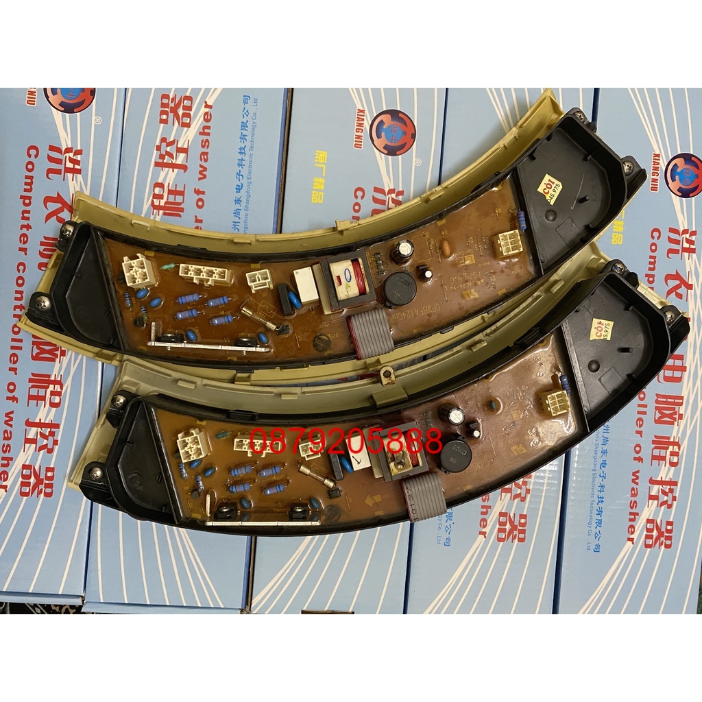 Bo máy giặt sharp lồng tròn tháo máy zin đẹp