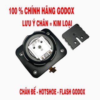 Chân đèn Hotshoe Đèn Flash Godox V1 Canon/Nikon/Sony chân sắt