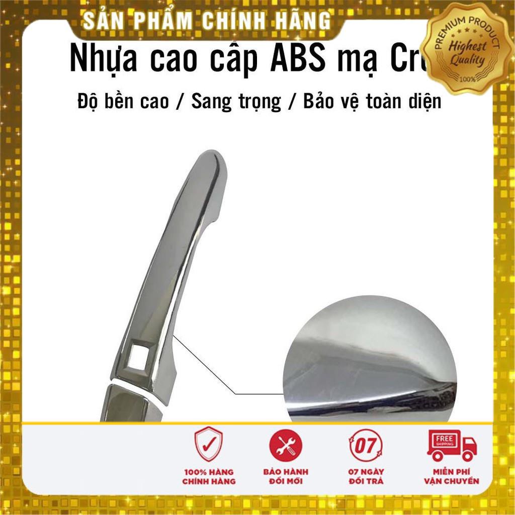 FREE SHIP- Ốp tay nắm cửa xe HUYNDAI I10 2014-2020 nhựa abs mạ crom sáng bóng