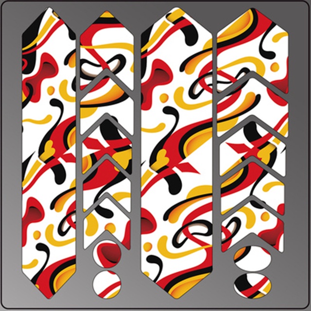 1 Bộ Đề Can Dán Chống Trầy Xước Bảo Vệ Xe Đạp Leo Núi