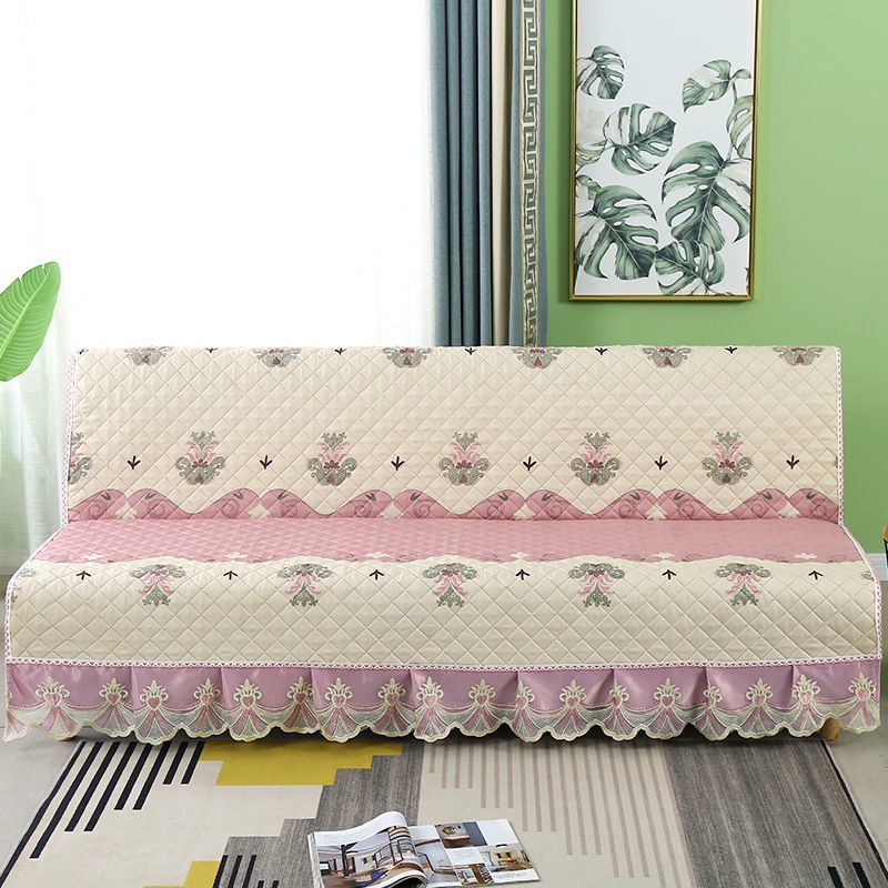 Thảm Lót Ghế Sofa Gỗ Cứng Chống Trượt Có Thể Gập Lại Màu Đỏ Dành Cho Bốn Mùa
