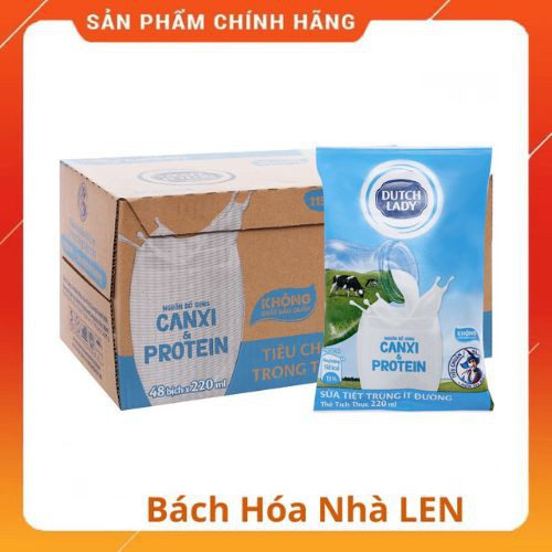 Sữa bịch Cô Gái Hà Lan thùng 48 bịch 220ml (đủ mùi)