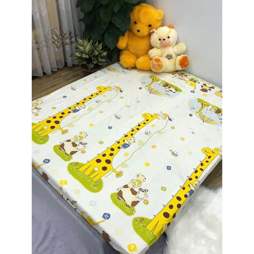 Ga chống thấm cotton [Loại 1 dày đẹp] Ga chống thấm nằm trực tiếp-không nóng bí- không sột soạt