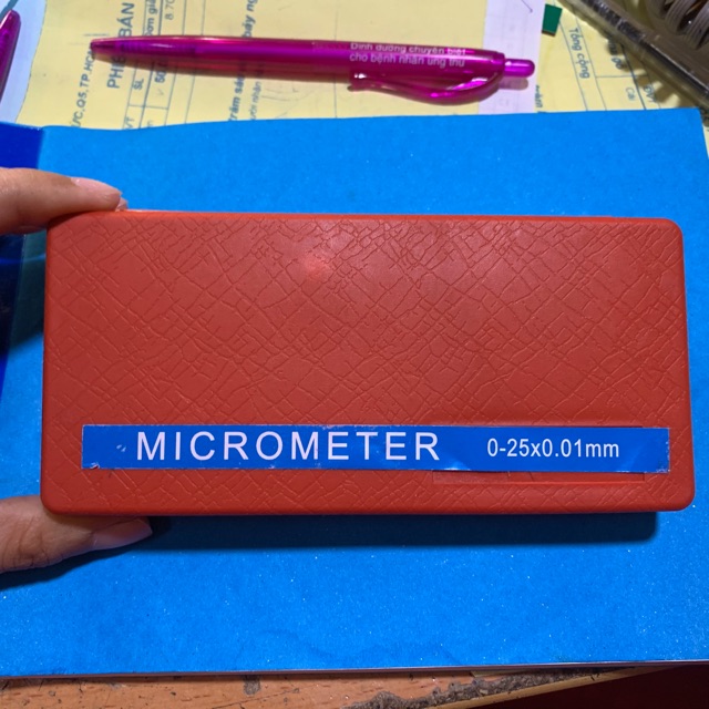 Thước panme đo ngoài Micrometer 0-25mm