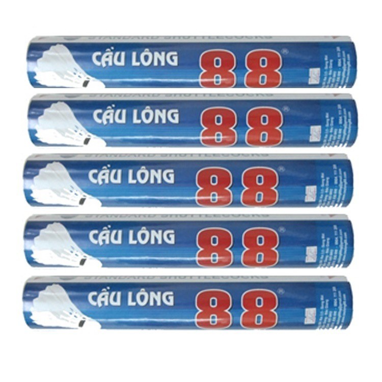 Ống Cầu Lông 88 Chính Hãng - 1 ống 12 quả