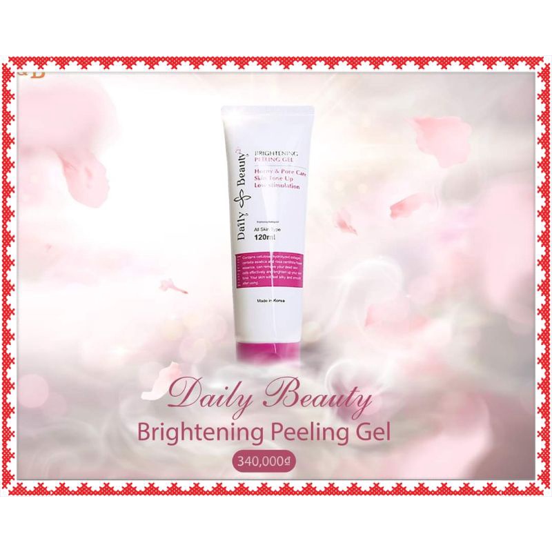 Gell tẩy tế bào chết Daily Beauty