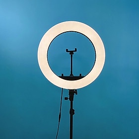 Bộ giá đỡ tripod tích hợp đèn livestream selfie 3 chế độ sáng HQ-18 và HQ-18N 3 đầu kẹp - Hàng chính hãng
