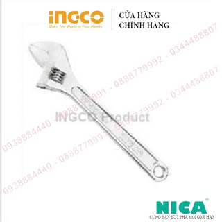 Mỏ lết mạ chrome ingco 6"/150mm - hadw131062