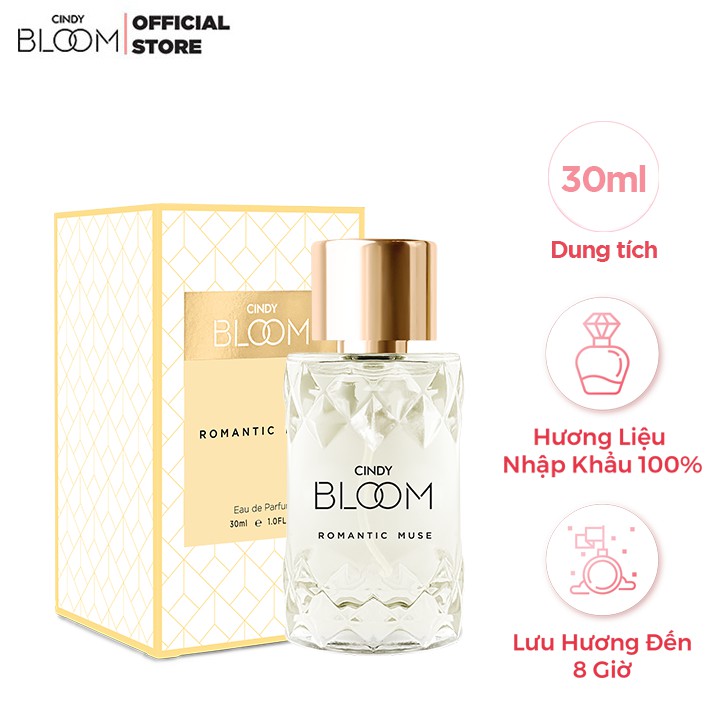 Nước hoa Cindy Bloom Romantic Muse 30ml chính hãng | Thế Giới Skin Care