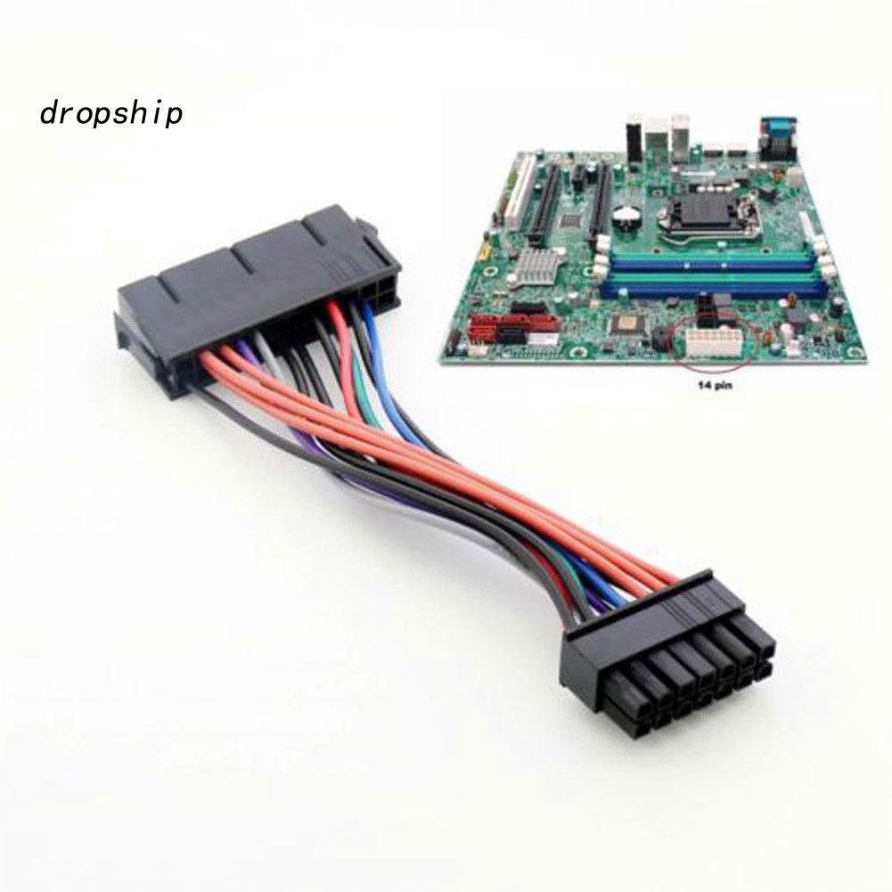 Dây Cáp Chuyển Đổi DPSP 24 Pin Sang 14 Pin PSU Cho Lenovo IBM