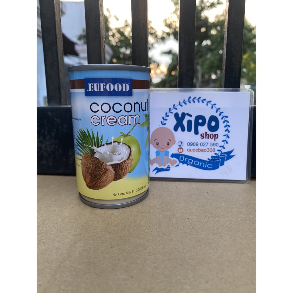 Nước Cốt Dừa Đậm Đặc Eufood 165ml