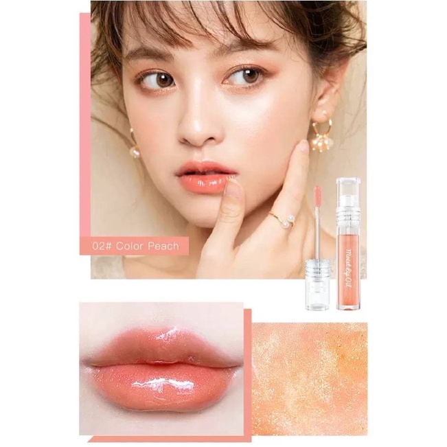 Son bóng nhũ căng mộng môi có màu vỏ trong suốt ZUZU Cosmetic HUBEAUTY