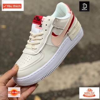 Video + ảnh thật > giày sneaker af1 gót đỏ