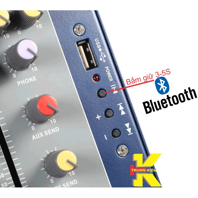 MIXER YAMAHA F4 USB CÓ BLUETOOTH KẾT HỢP AMPLY HÁT KARAOKE, GHI ÂM, LIVSTREAM CỰC HAY