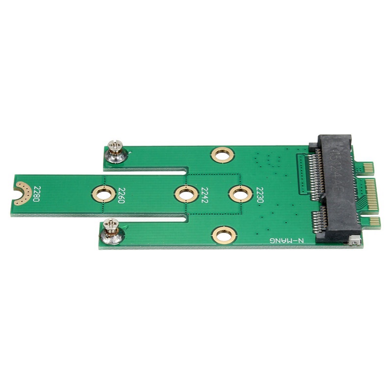 Msata Pci-E 3.0 Ssd To Ngff M.2 B Key Sata Interface Adapter Card