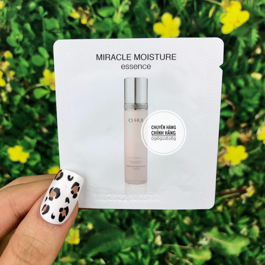 10 Gói Tinh Dầu Dưỡng Ẩm, Da Trắng Sáng Ohui Miracle Moisture Essence - TINH DẦU OHUI HỒNG CHÍNH HÃNG HÀN QUỐC