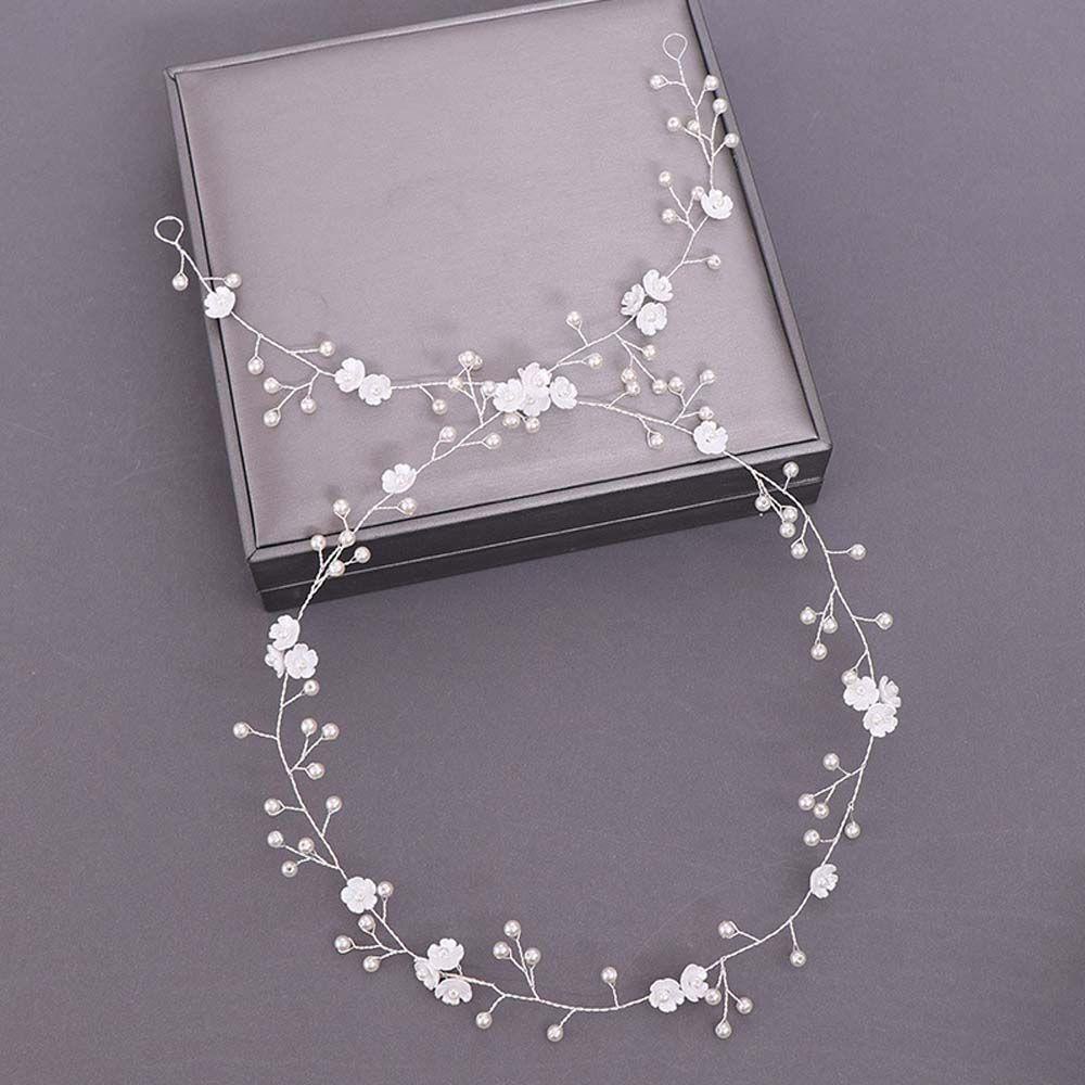 Băng Đô Hoa MOCHO|Thanh Lịch Màu Sắc Thanh Lịch|Băng Đô Hoa Đính Ngọc Trai Cho Nữ