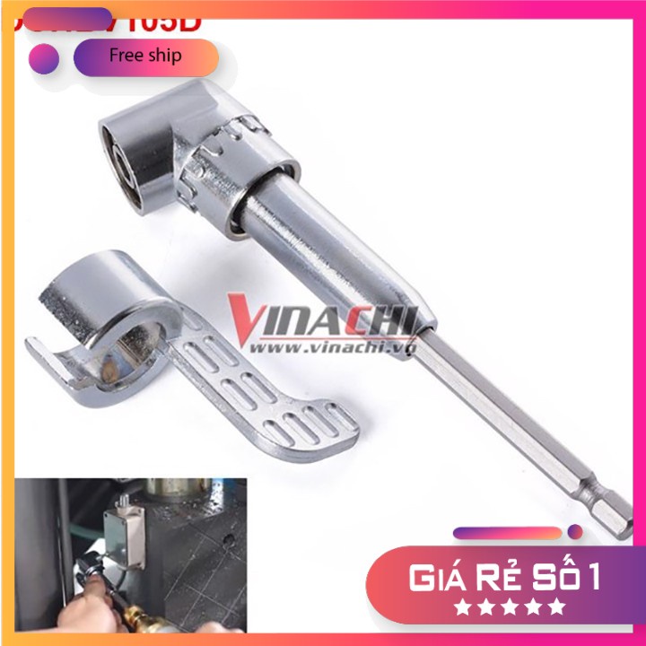 Đầu chuyển hướng mũi bắt vít 105 độ - ( Loại dài )