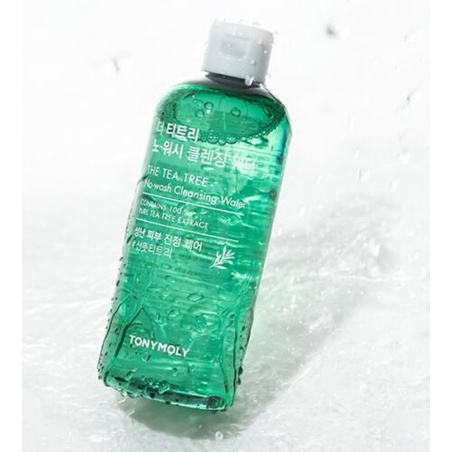 Nước Tẩy Trang Tonymoly Geen Tea và The Tea Tree No-Wash Cleansing Water