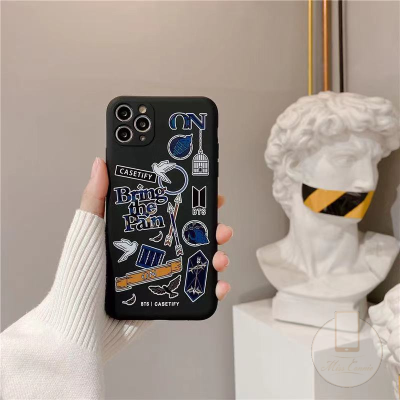 Ốp Điện Thoại TPU Mềm In Hình BTS BT21 Cho iPhone 11 13 12 Pro Max 6 6s 7 8 Plus XR X XS Max SE 2020