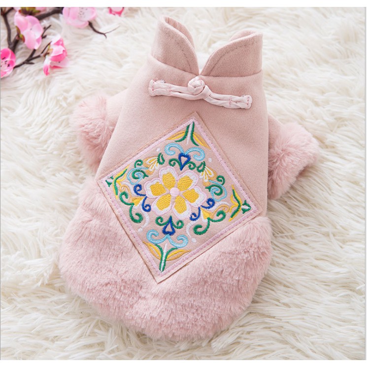 ÁO TẾT ẤM CHO CHÓ MÈO