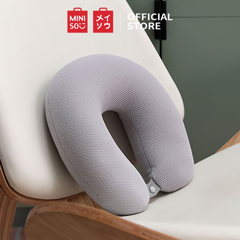 Miniso Gối chữ U hạt nhỏ tươi mát