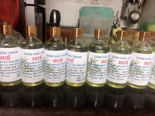 Combo 10 lọ dầu tràm Huế (lọ tròn) (khách sỉ)