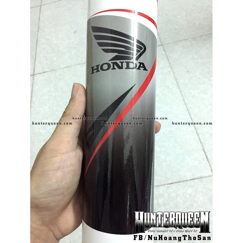Tem rời xe Blade 110 đời 2017, dán xe đen. Decal tem chế đẹp, chất lượng cao. Sắc nét, bền màu
