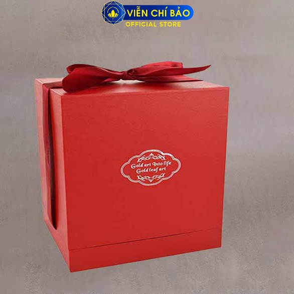 Vía Thần Tài Cây kim ngân (cỡ nhỏ) dát vàng 24K quà tặng cao cấp trang trí nhà cửa thương hiệu Viễn Chí Bảo M600074