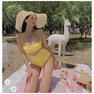 Bikini 1 mảnh form ống sexy 2 màu