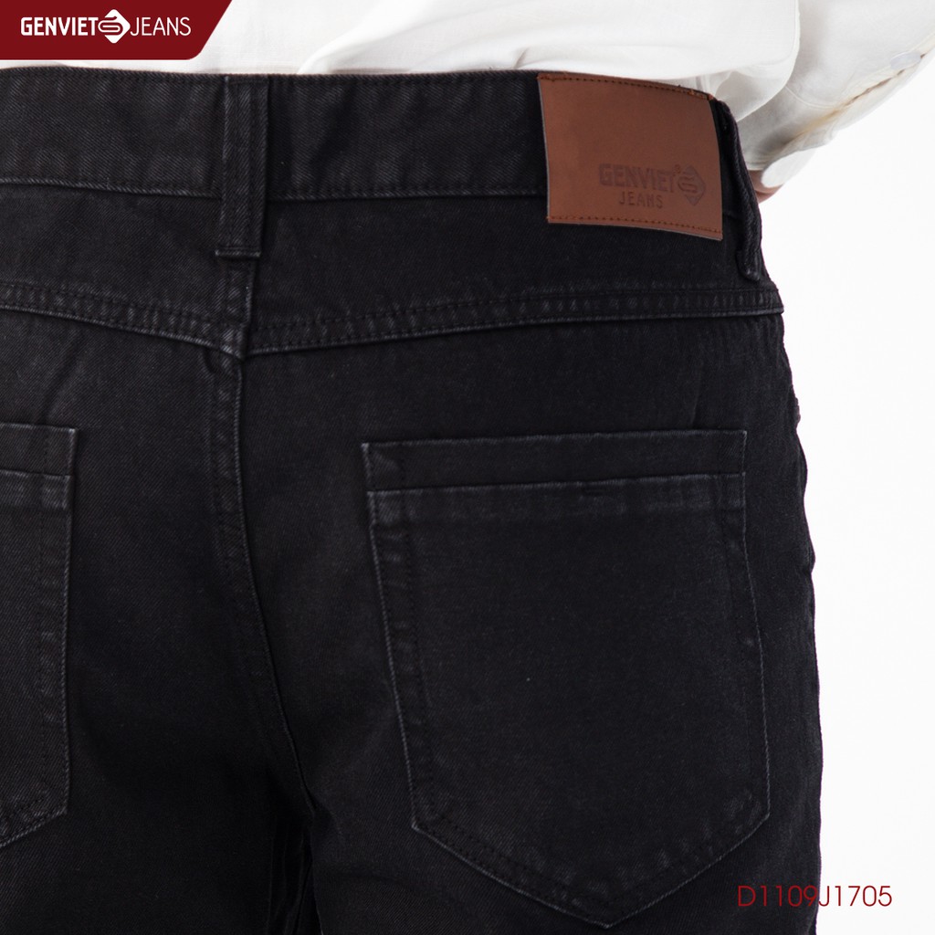 Quần Dài Jeans Nam Genviet Ống Đứng D1109J1705