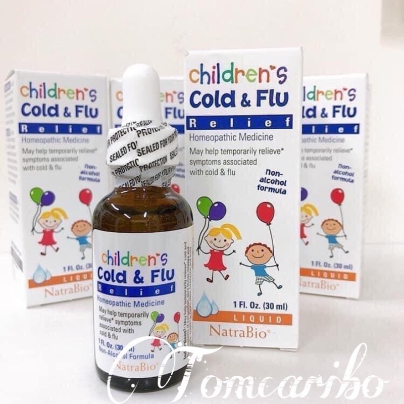 Siro Children ‘s Cold &amp; Flu Mỹ USA 30ml