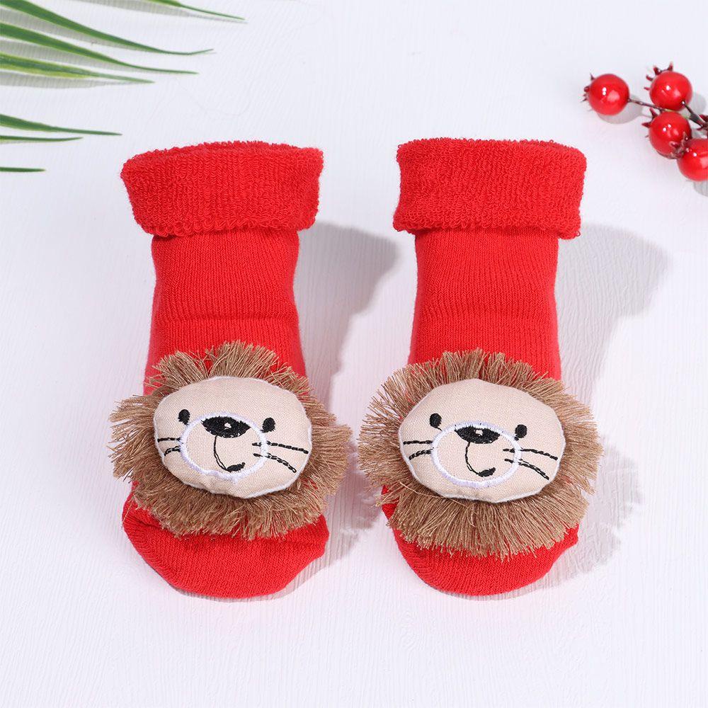 Vớ Dày Ngắn Họa Tiết Giáng Sinh Dễ Thương Cho Bé