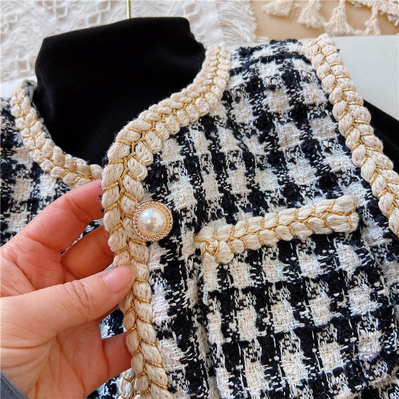 Áo Vest Khoác Ngoài Kẻ Ca Rô Cho Bé