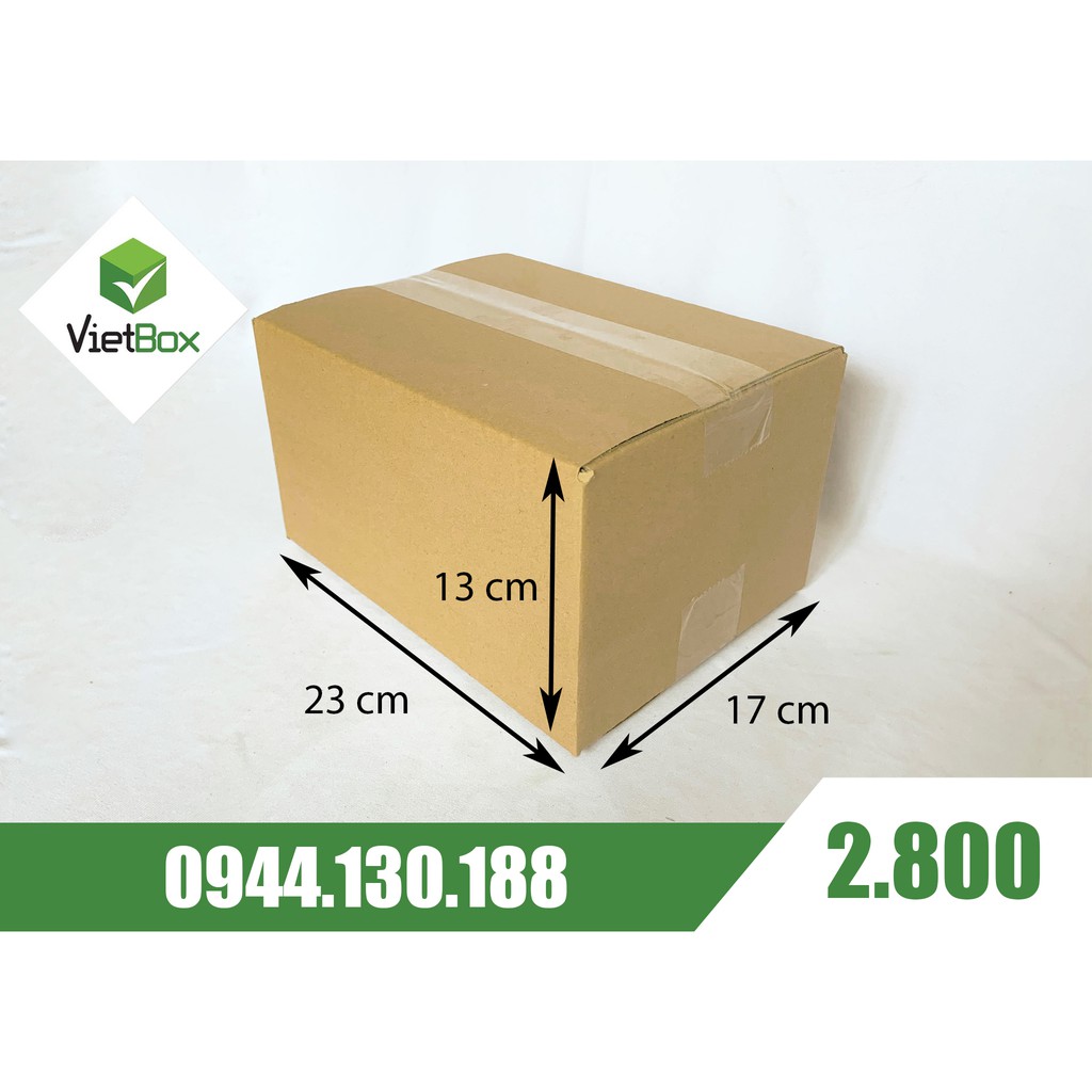 Combo 20 hộp carton 23x17x13